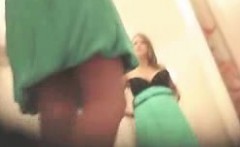spy footage made in a dressing room