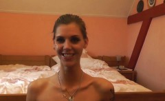 Skanky Anorexic Euro Slut Pov Facialized