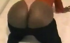 Ebony Mother Showing Off Her Massive Booty