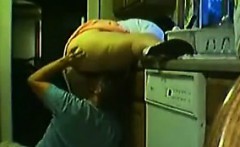 Fat Latin Woman Being Fucked In A Kitchen