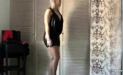 Blonde MILF Recorded Changing Clothes