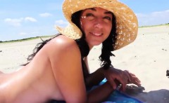 Big Ass Milf Naked On A Beach