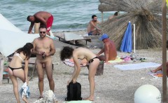 Amateur Nudist Beach Voyeur