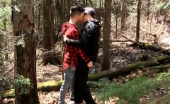 Zac And Daniel Are Out In The Woods When Their Hunger For