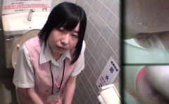 Asian Pees In Public Wc