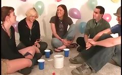 College Teens Play Truth Or Dare At A Sexparty