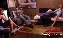 Young Swingers Unite Experienced Swinger