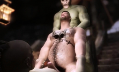 3d Gay Pirate Fucked By Huge Dick Orcs