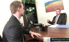 Job Interview Resulting In Hot Steamy Gay Porn By