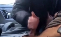 Blowjob In The Car