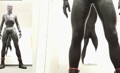Tallatex 43 Skintight Rubber Boy After Running In Latex Suit