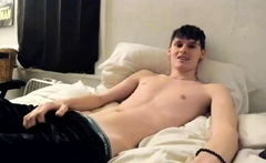 Amateur gay twinks solo masturbation action