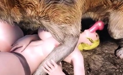 Wolf fucked this Curvy Juicy Blonde Country Girl