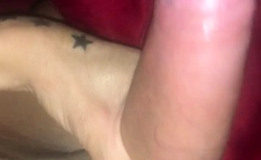 Shemale Tranny Enjoying Solo Masturbation