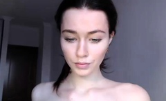 Brunette Solo Webcam Masturbation